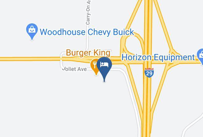 Harrison - Americas Best Value Inn Missouri Valley Maps