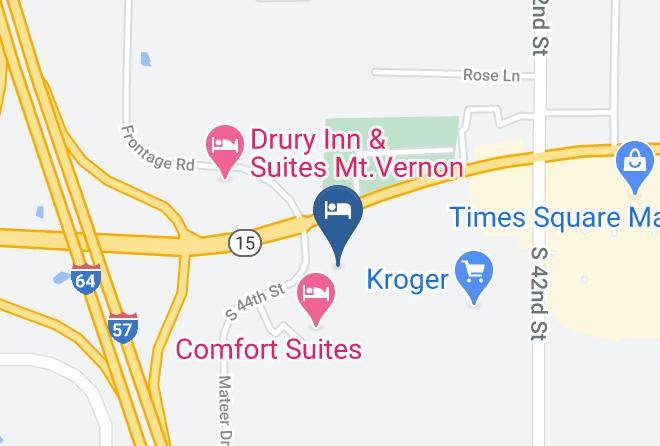 Jefferson - Americas Best Value Inn Mount Vernon Maps