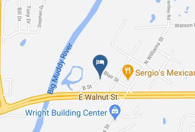 Jackson - Americas Best Value Inn Murphysboro Carbondale Maps