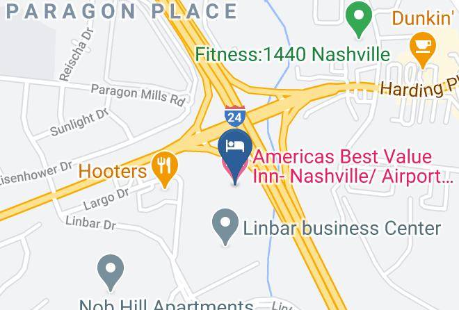 Davidson - Americas Best Value Inn Nashville Airport South Maps