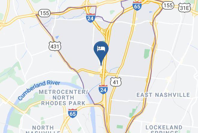 Davidson - Americas Best Value Inn Nashville Downtown Maps