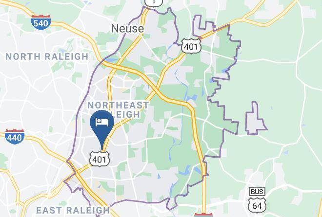 Wake - Americas Best Value Inn North Capital Maps