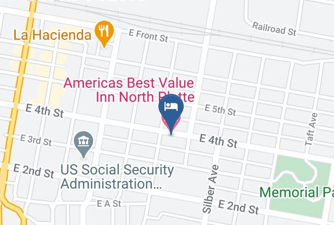 Lincoln - Americas Best Value Inn North Platte Maps