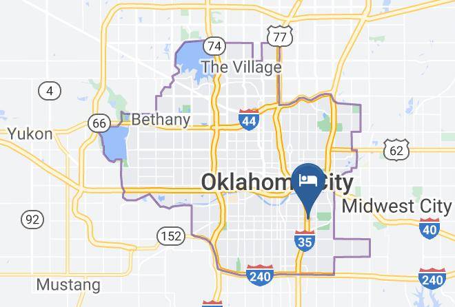Oklahoma - Americas Best Value Inn Oklahoma City At I 35 S Maps