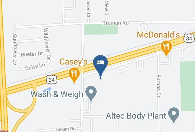 Clarke - Americas Best Value Inn Osceola Maps