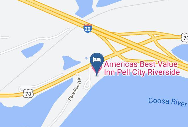St Clair - Americas Best Value Inn Pell City Riverside Maps