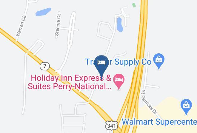 Houston - Americas Best Value Inn Perry Maps