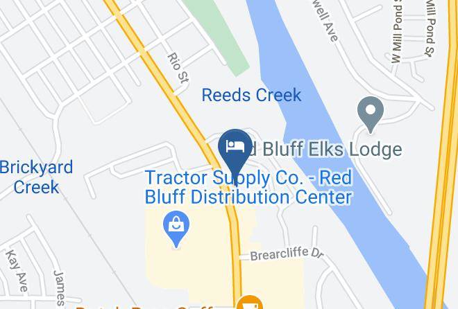 Tehama - Americas Best Value Inn Red Bluff Maps