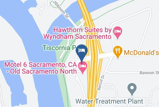 Sacramento - Americas Best Value Inn Maps