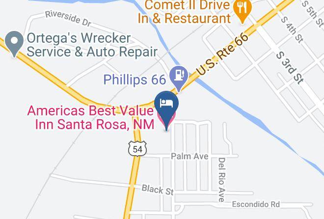 Guadalupe - Americas Best Value Inn Santa Rosa Nm Maps