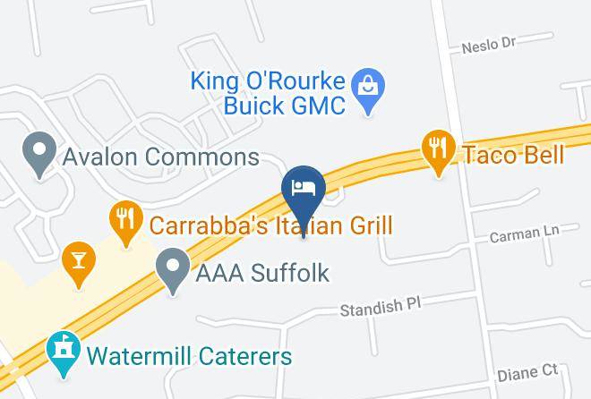 Suffolk - Americas Best Value Inn Smithtown Long Island Maps