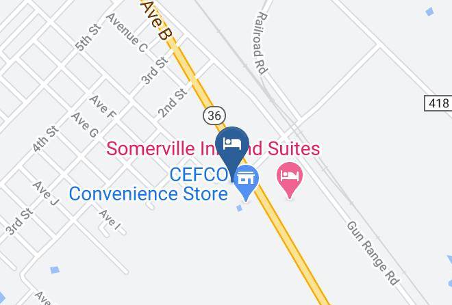 Burleson - Americas Best Value Inn Somerville Maps