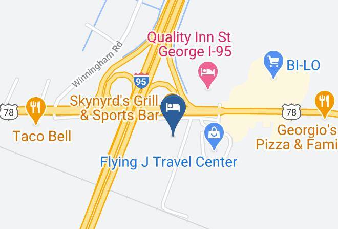 Dorchester - Americas Best Value Inn St George Sc Maps