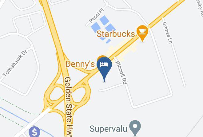 San Joaquin - Americas Best Value Inn Stockton E At Hwy 99 Maps