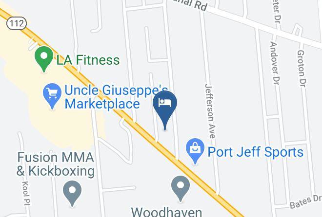 Americas Best Value Inn Map