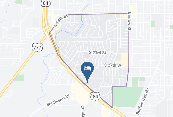 Taylor - Americas Best Value Inn & Suites Abilene Mall Maps