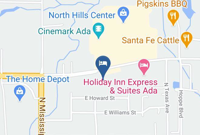 Pontotoc - Americas Best Value Inn & Suites Ada Maps