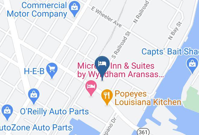 San Patricio - Americas Best Value Inn & Suites Aransas Pass Maps