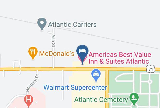 Cass - Americas Best Value Inn & Suites Atlantic Maps