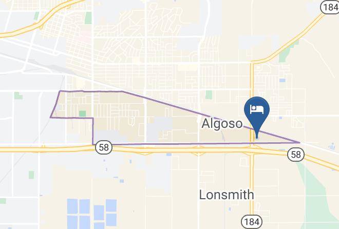 Americas Best Value Inn & Suites Bakersfield E Map