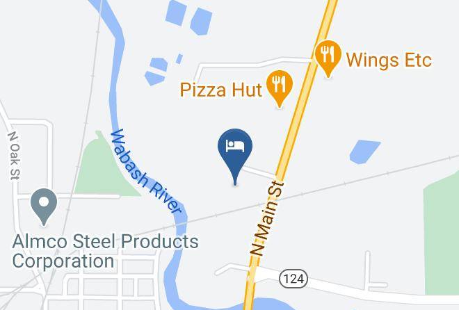 Wells - Americas Best Value Inn & Suites Bluffton Maps