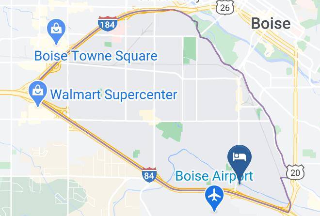 Ada - Americas Best Value Inn & Suites Boise Maps