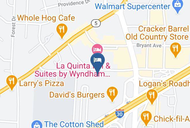 Saline - Americas Best Value Inn & Suites Bryant Little Rock Maps