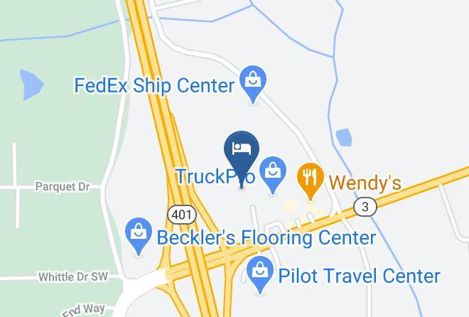 Whitfield - Americas Best Value Inn & Suites Dalton Maps
