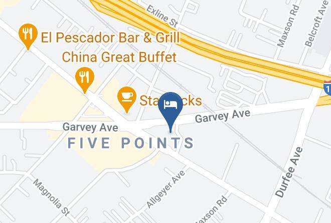 Los Angeles - Americas Best Value Inn & Suites El Monte Maps