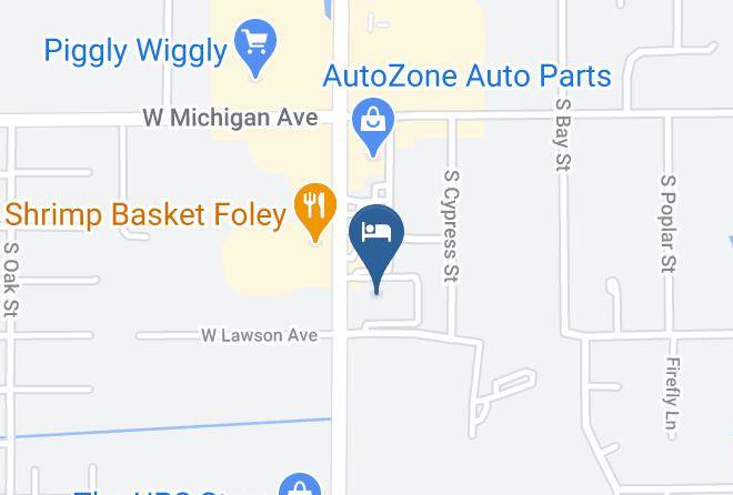 Baldwin - Americas Best Value Inn & Suites Foley Gulf Shores Maps