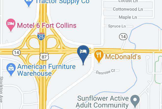 Larimer - Americas Best Value Inn & Suites Ft Collins E At I 25 Maps