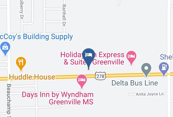 Washington - Americas Best Value Inn & Suites Greenville Maps