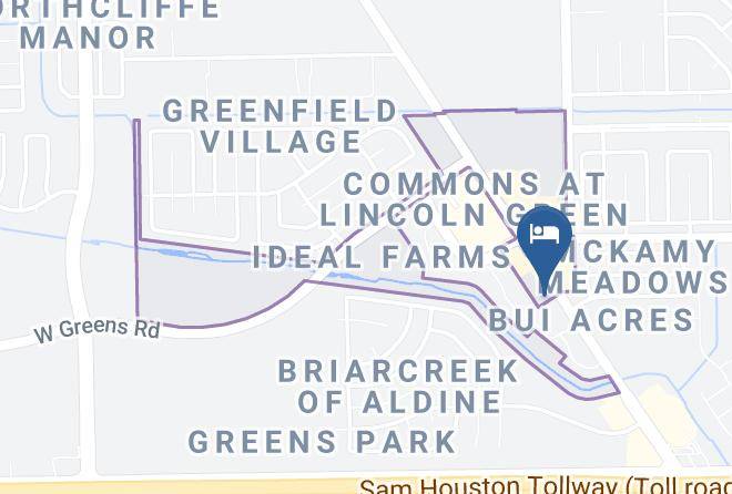 Harris - Americas Best Value Inn Houston Veterans Memorial Maps