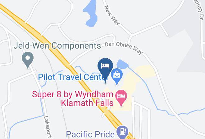 Klamath - Americas Best Value Inn & Suites Klamath Falls Maps