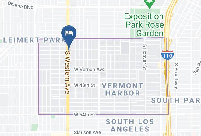 Los Angeles - Americas Best Value Inn & Suites Los Angeles Downtown Sw Maps
