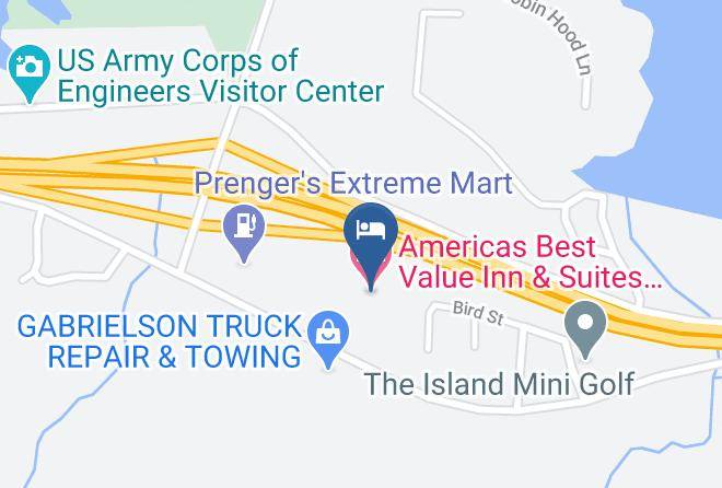 Macon - Americas Best Value Inn & Suites Macon At Sunset Dr Maps