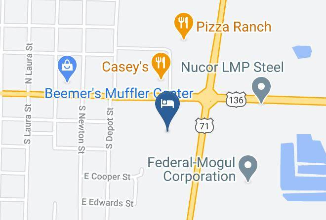 Nodaway - Americas Best Value Inn & Suites Maryville Maps