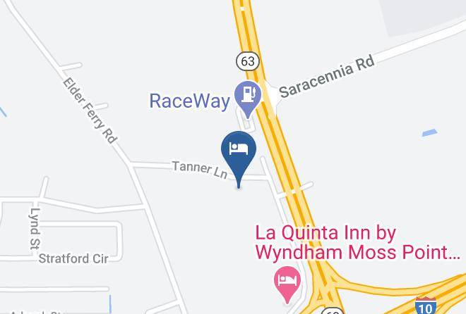 Jackson - Americas Best Value Inn & Suites Moss Point Maps