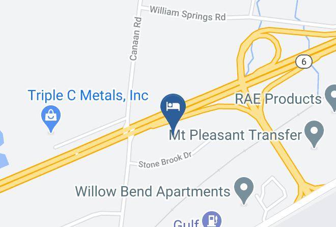Maury - Americas Best Value Inn & Suites Mt Pleasant Maps
