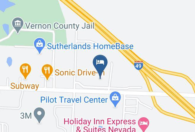 Vernon - Americas Best Value Inn & Suites Nevada Maps