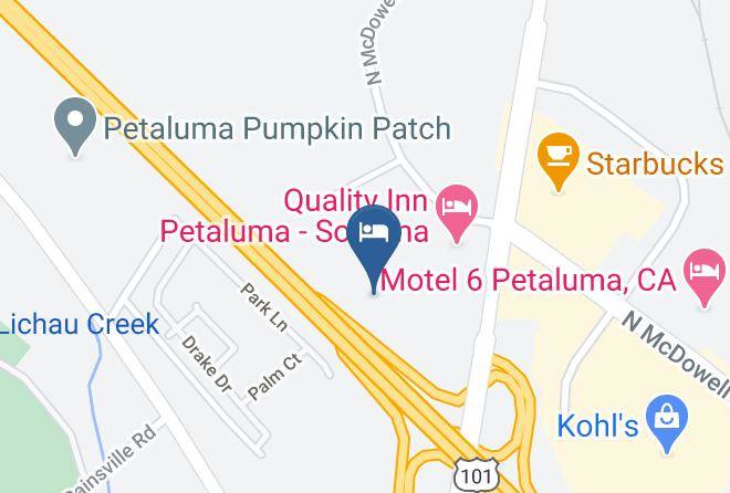 Sonoma - Americas Best Value Inn & Suites Petaluma Maps