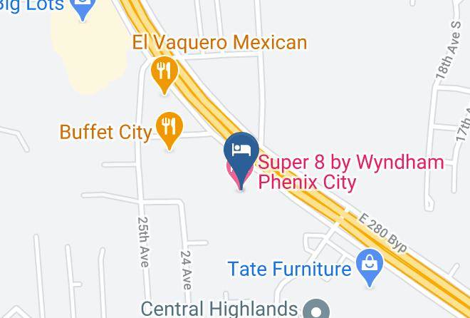 Russell - Americas Best Value Inn & Suites Phenix City Maps