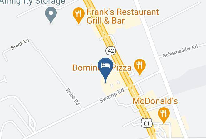Ascension Par - Americas Best Value Inn & Suites Prairieville Maps