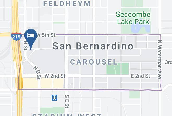 San Bernardino - Americas Best Value Inn & Suites San Bernardino Maps