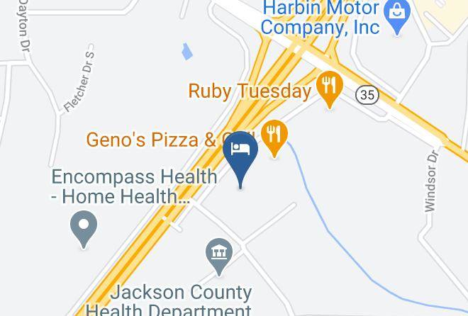 Jackson - Americas Best Value Inn & Suites Scottsboro Maps