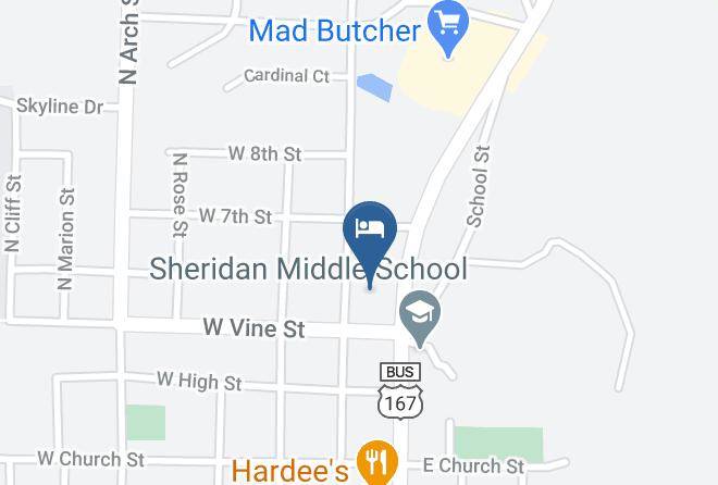 Grant - Americas Best Value Inn & Suites Sheridan Maps