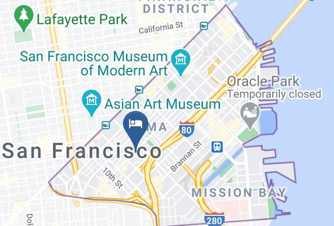 San Francisco - Americas Best Value Inn & Suites Soma Maps