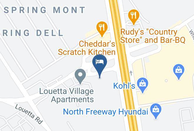 Harris - Americas Best Value Inn & Suites Spring Houston N Maps