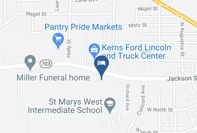 Auglaize - Americas Best Value Inn & Suites St Marys Maps