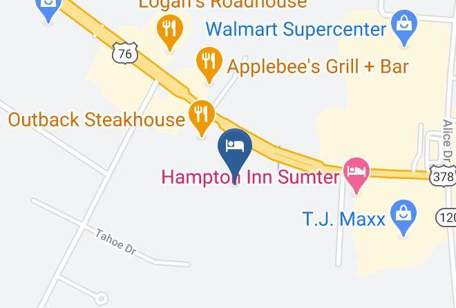 Sumter - Americas Best Value Inn & Suites Sumter Maps